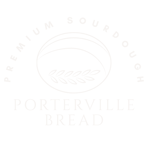 Porterville Bread Logo - White wo Background